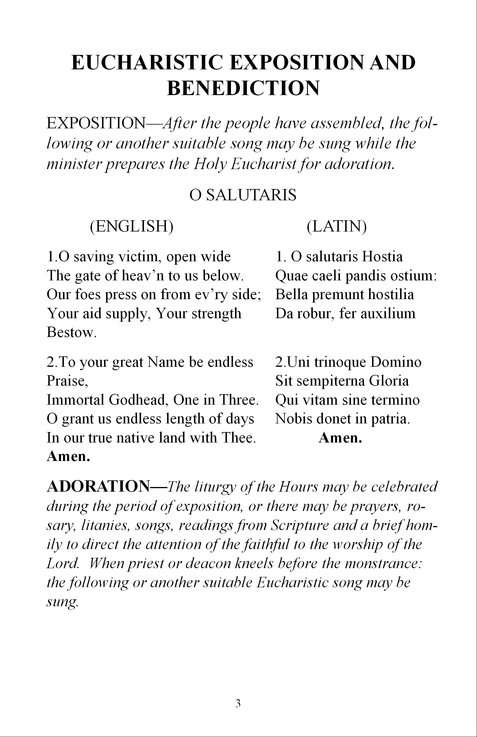 1st Saturday Devotion | St. Joseph Catholic Church